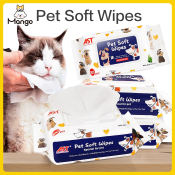 Pet Grooming Wet Wipes - 100pcs/pack 