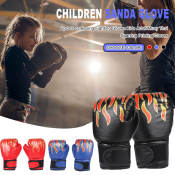 Kids Boxing Gloves for 3-12 YRS, Breathable PU Leather, SP106