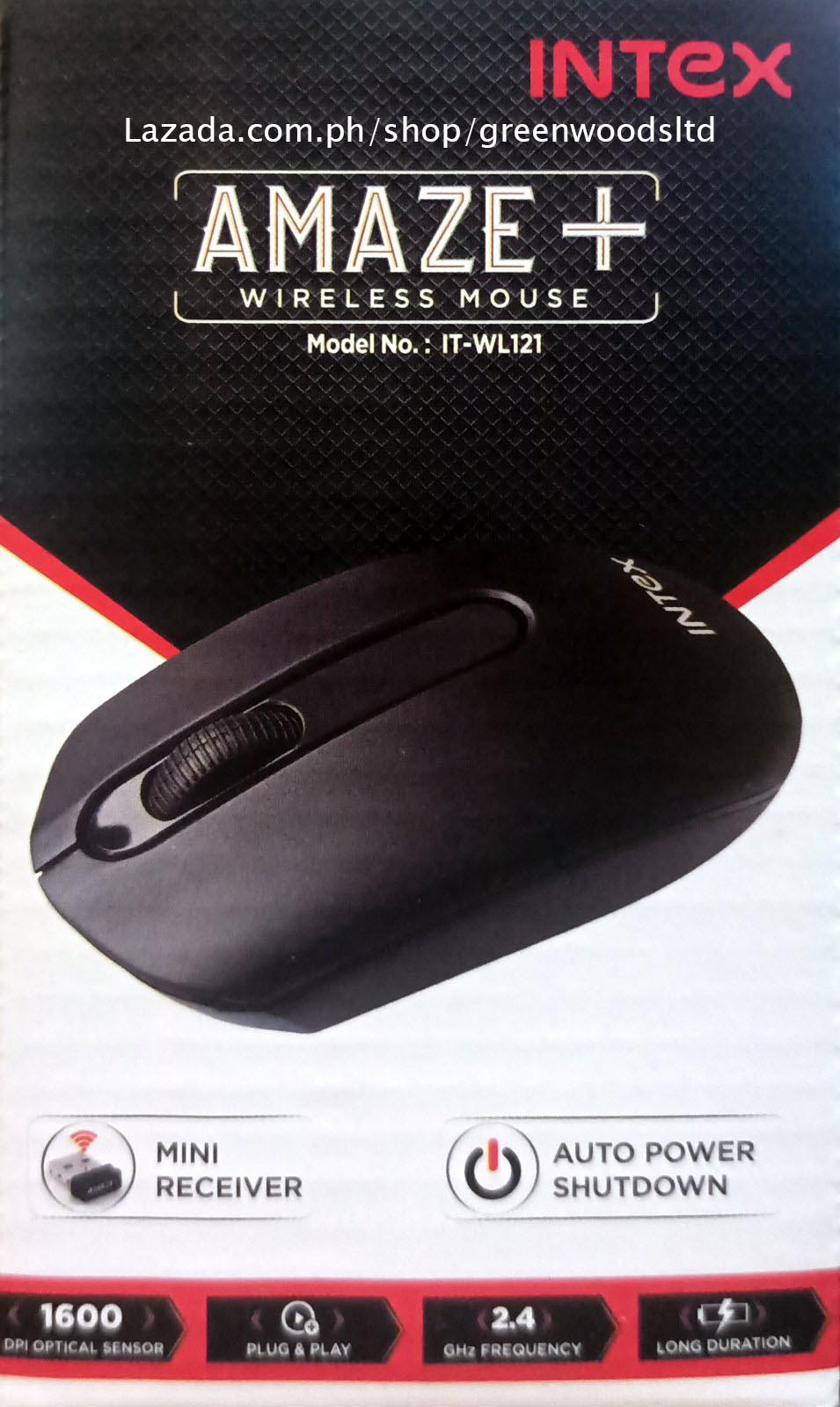 intex amaze plus mouse