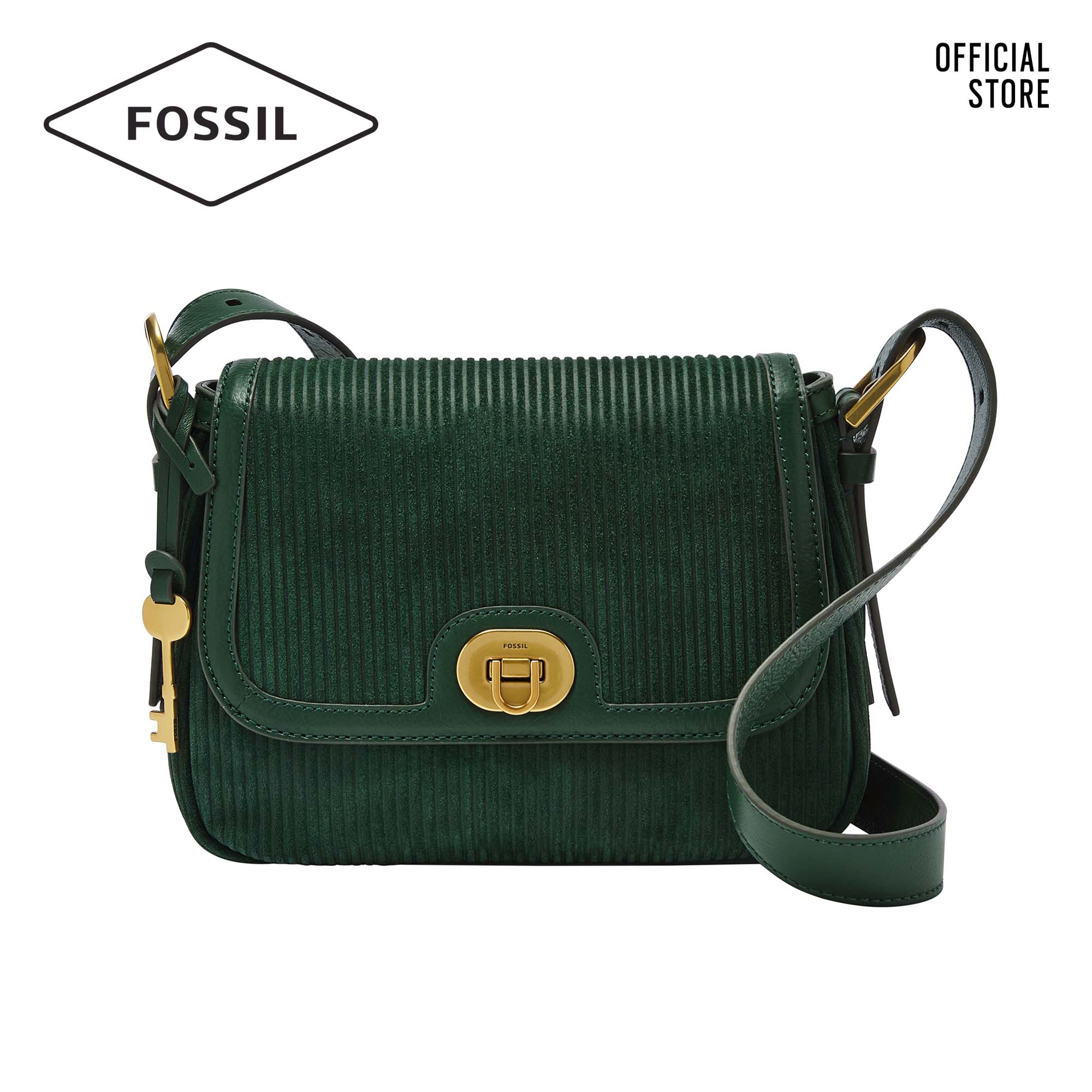 Fossil Kier Cactus Leather Crossbody ZB1697206 | Lazada PH