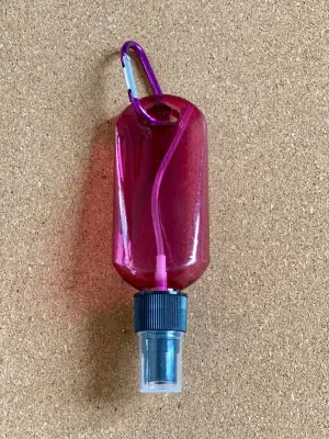 Alcohol Bottle Spray with Keychain/Holder 60ml (7)