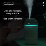 Portable Ultrasonic Essential Oil Diffuser & Humidifier with LED