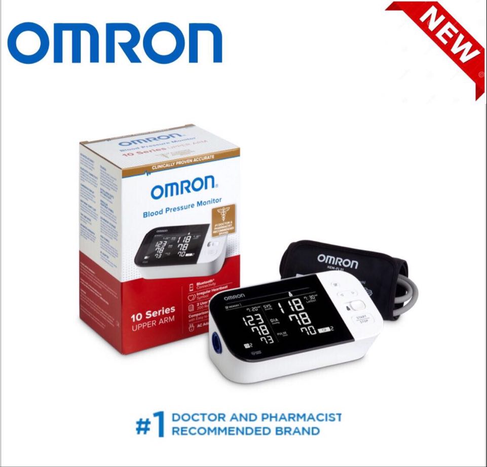 OMRON Platinum Blood Pressure Monitor with Free 6-month Premium Mobile App  Trial, Upper Arm Cuff, Digital Bluetooth Blood Pressure Machine, Stores Up  To 200 Readings for Two Users (100 readings each) 