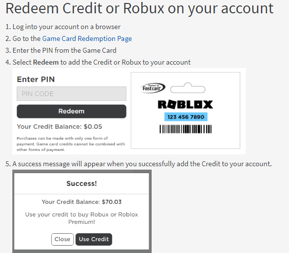 Roblox Redeem Card Lazada