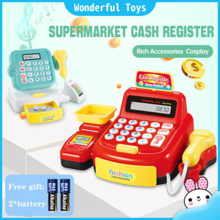 Supermarket Cash Register Educational Toys (Brand Name Not Available)