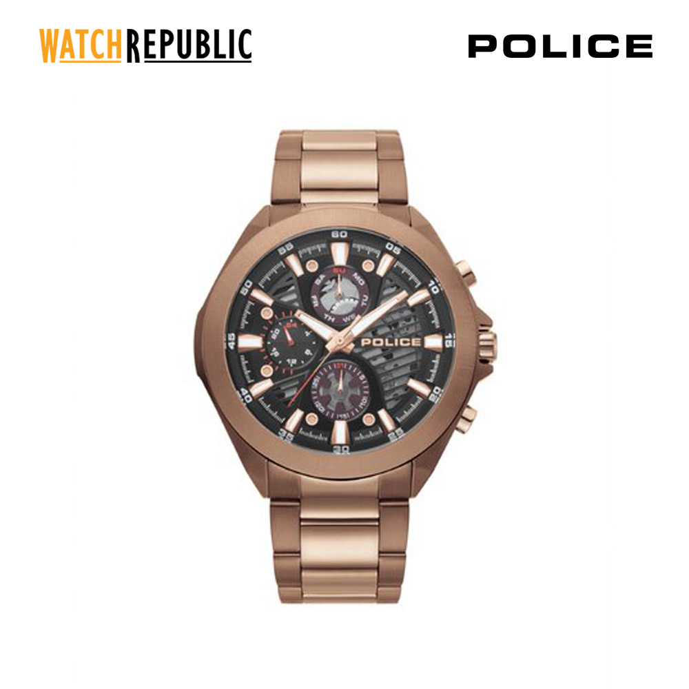 Police shop watch 15472j