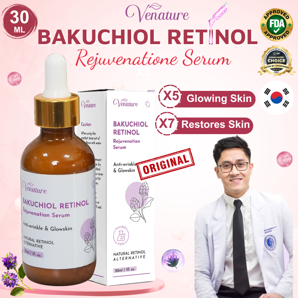 VENATURE Bakuchiol Retinol Serum: Anti-Aging, Acne, Dark Spots