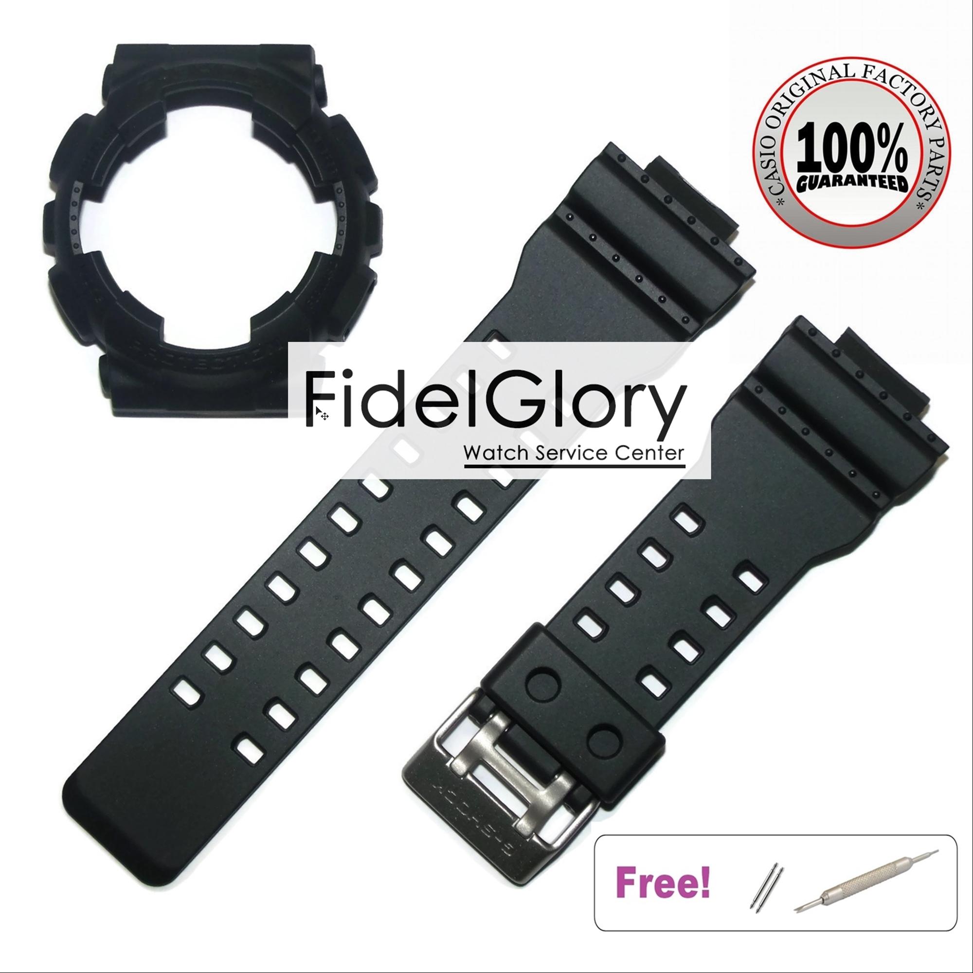 Original GShock GDF 100 Original ALL Black MATTE Bezel n Strap Lazada PH