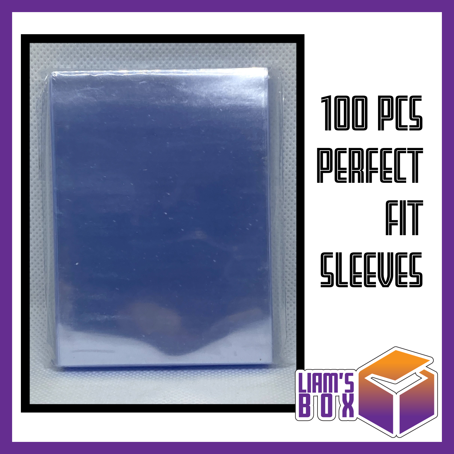 Perfect Fit Card Sleeves, 100-pack