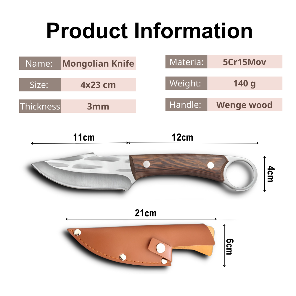 Japanese Knife Mongolian Knife (anti rust Knife) #japaneseknives