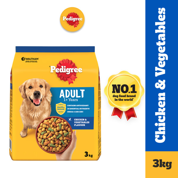 PEDIGREE Adult Dry Dog Food Chicken and Vegetable Flavor 10kg