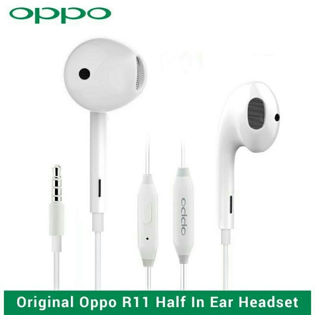 Oppo R11 EARPHONE Original Oppo A5S A3S A92020 A52020 Phone