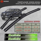 Toyota Fortuner Front Wiper Blade, All Season, Banana Rubber