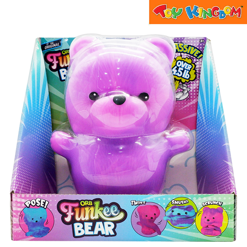 ORB Funkee Animalz Bear Pink Purple Jumbo The Original