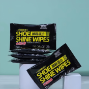 80Pcs Premium Shoe Wipes for Quick Cleaning