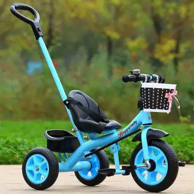 New children's tricycle 1-3-5-7 years old large baby bicycle music light child stroller bicycle Tricycle CHILDREN'S Bicycle Bike 1-5 Years Large Size Men and Women Kids Pedal Toy Baby Cart trolley bike for kids (2)