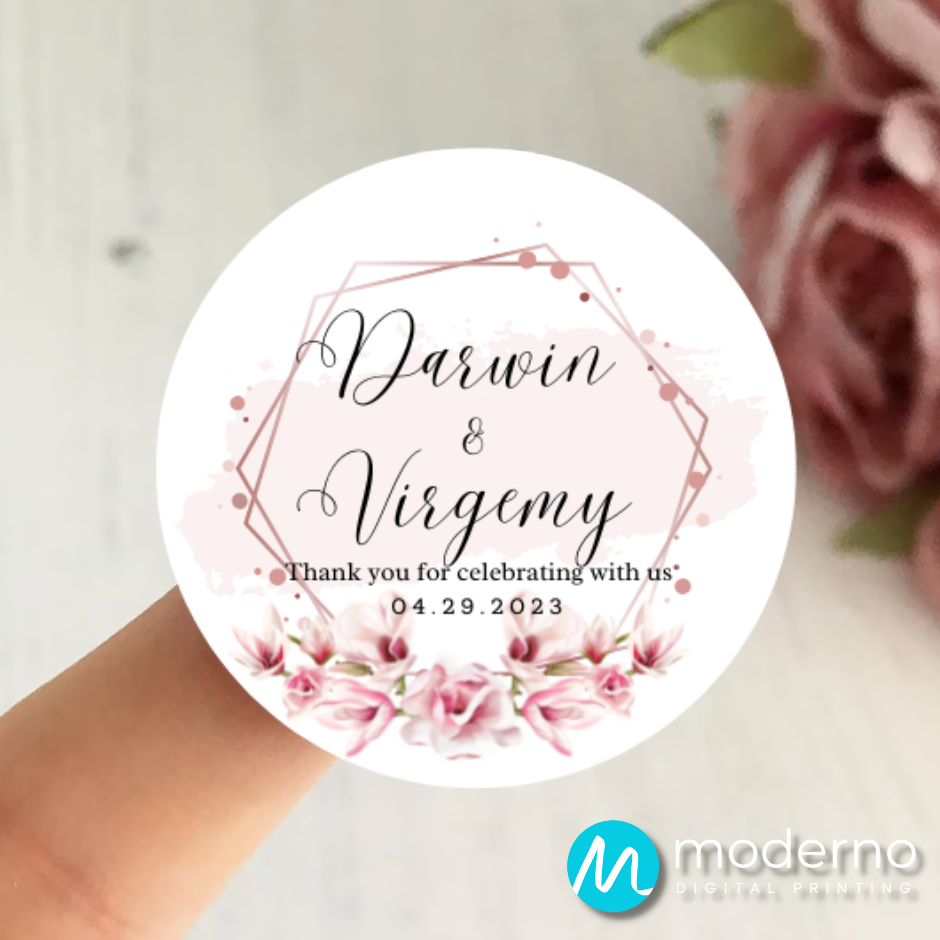 Weeding Process Sticker Wedding sticker printing | Beachweddingtips.com