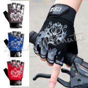 "HF Gloves30: Half-Finger Bike Gloves for Outdoor Cycling"