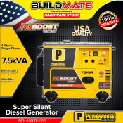 BUILDMATE 7.5kVA Super Silent Diesel Generator - Emergency Power