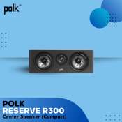 Polk Reserve R300 Center Channel Speaker - Black Color
