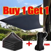 WE Smart Weather Net Black Sunshade - Waterproof Outdoor Shade