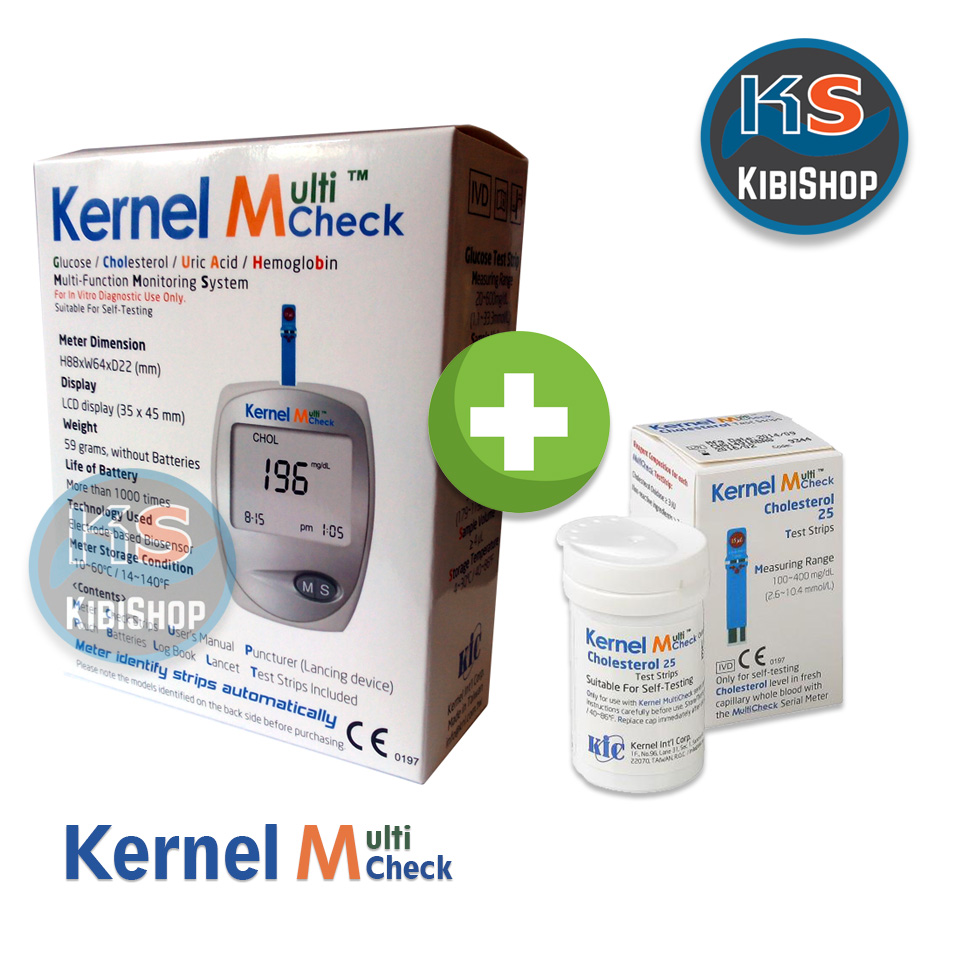 kernel multicheck cholesterol strips