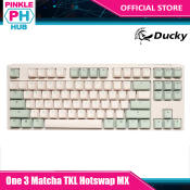 PinkleHub DUCKY Matcha TKL Mechanical Keyboard
