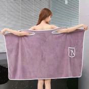 Quick Drying Sexy Bathrobe - 