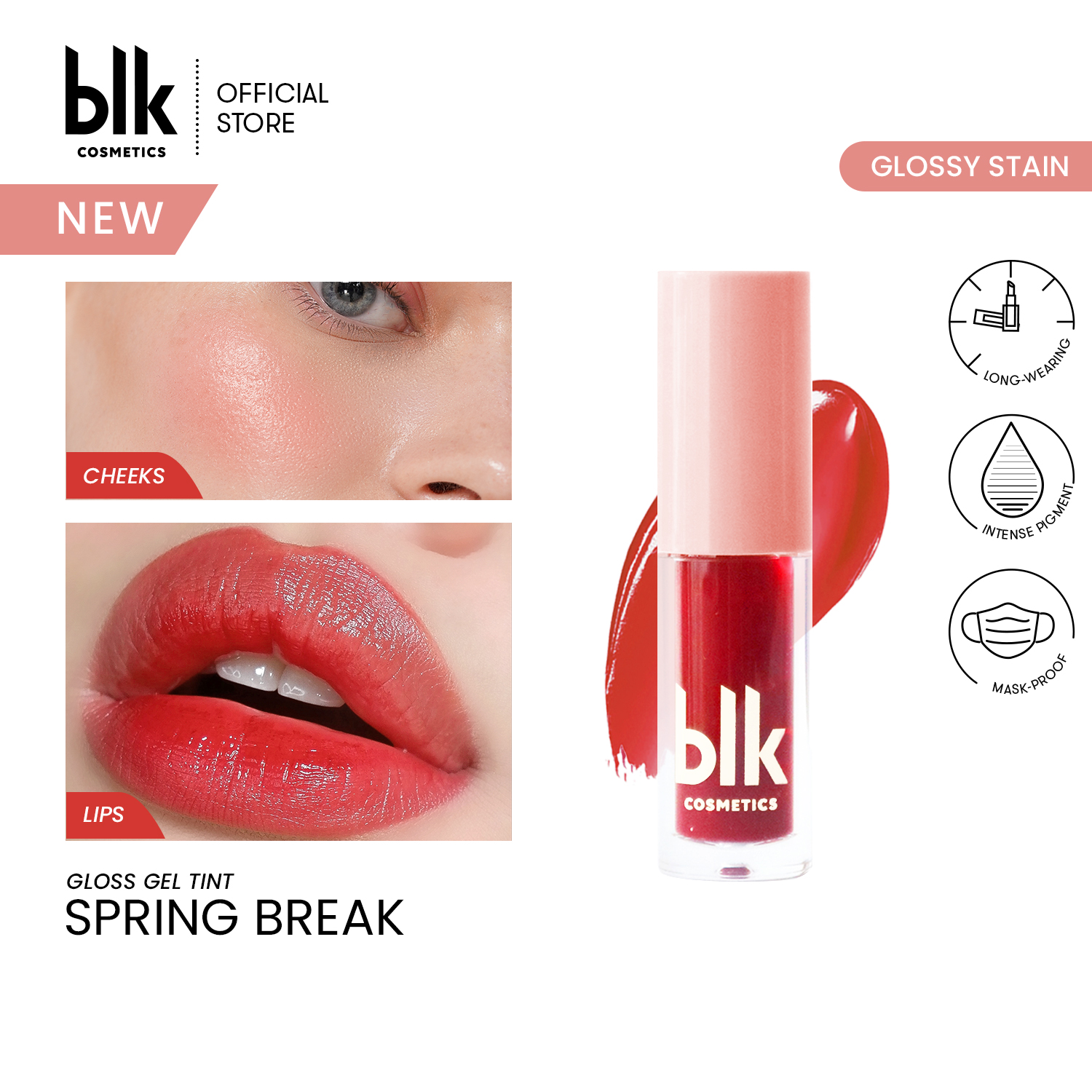 Discount on Blk Cosmetics  shoes - SKU:  Fresh Gloss Gel Tint Spring Break