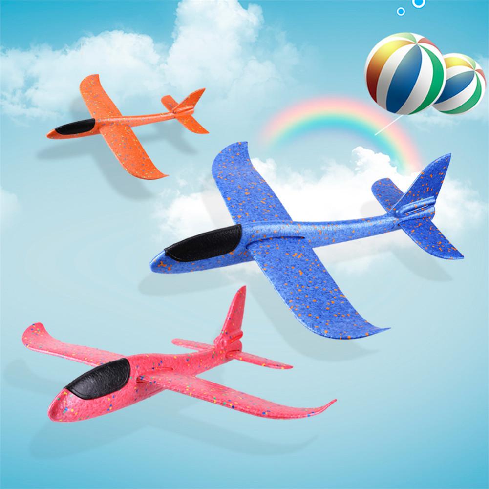lq hàng có sẵn máy bay lượn ném tay 35cm đồ chơi máy bay bằng xốp máy bay 1