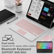 GOOJODOQ 10" Wireless Bluetooth Keyboard and Mouse for iPad