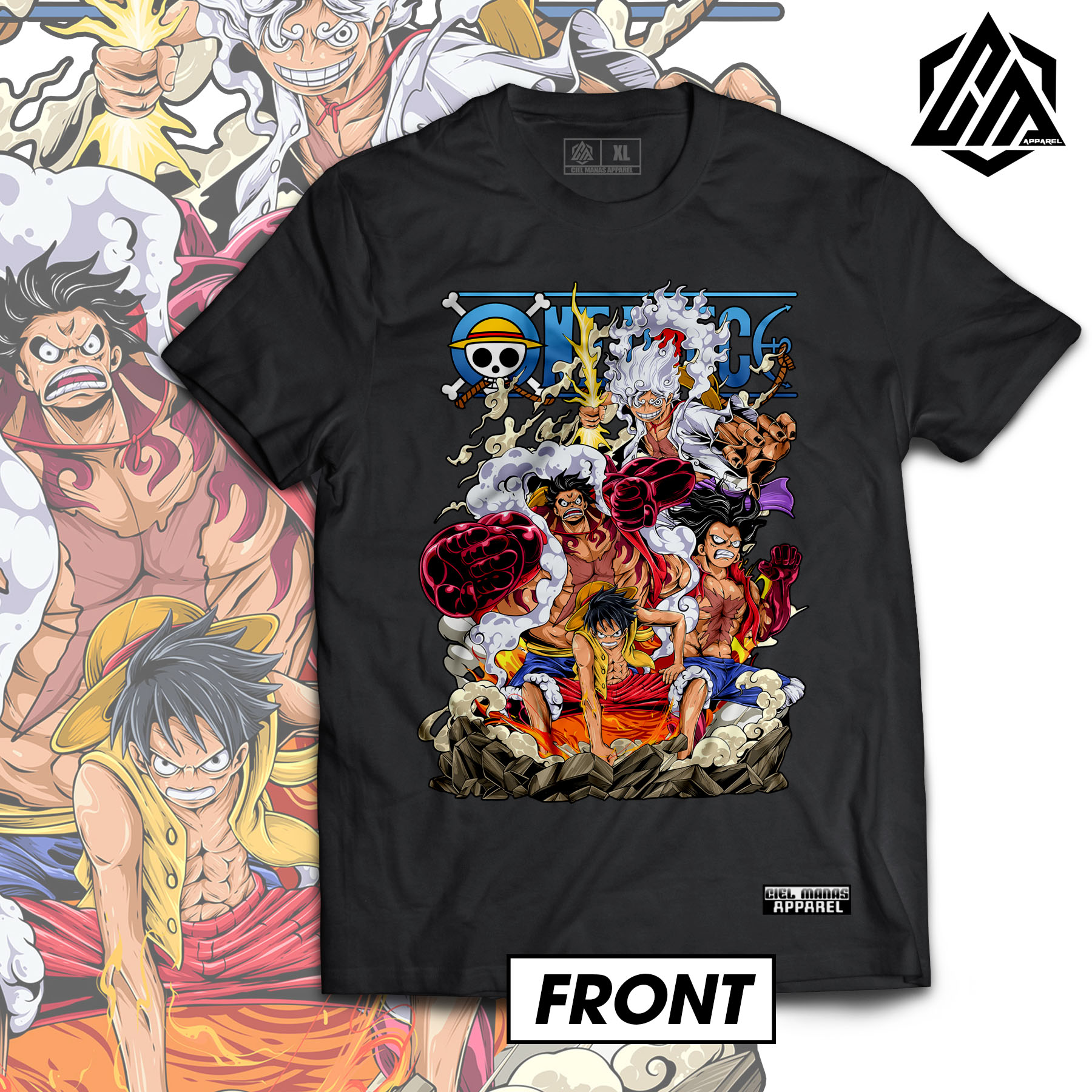 Luffy Gear 5 Anime Shirt by Macoroo - Issuu