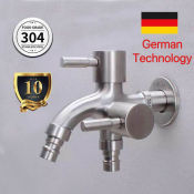 Genuine Stainless Steel 2 Way Faucet Valve - 