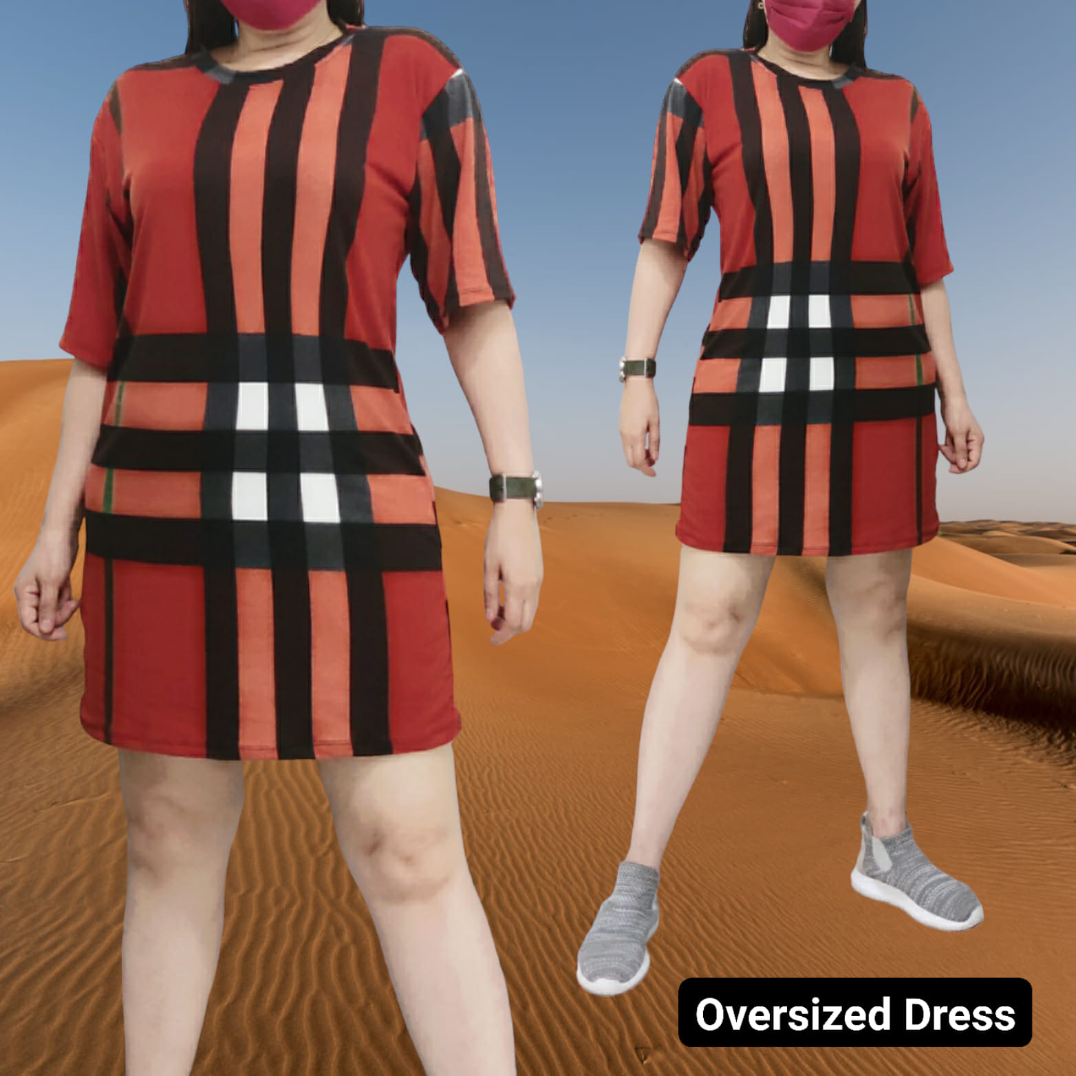 OVERSIZE DRESS FIT UP TO 4XL - Image 3