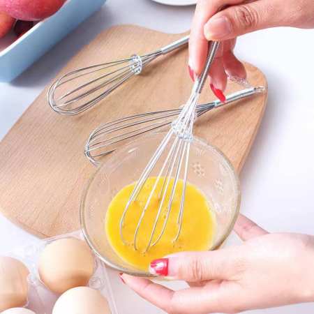 Stainless Steel Wire Egg Beater Whisk Mixer Kitchenware-Z350