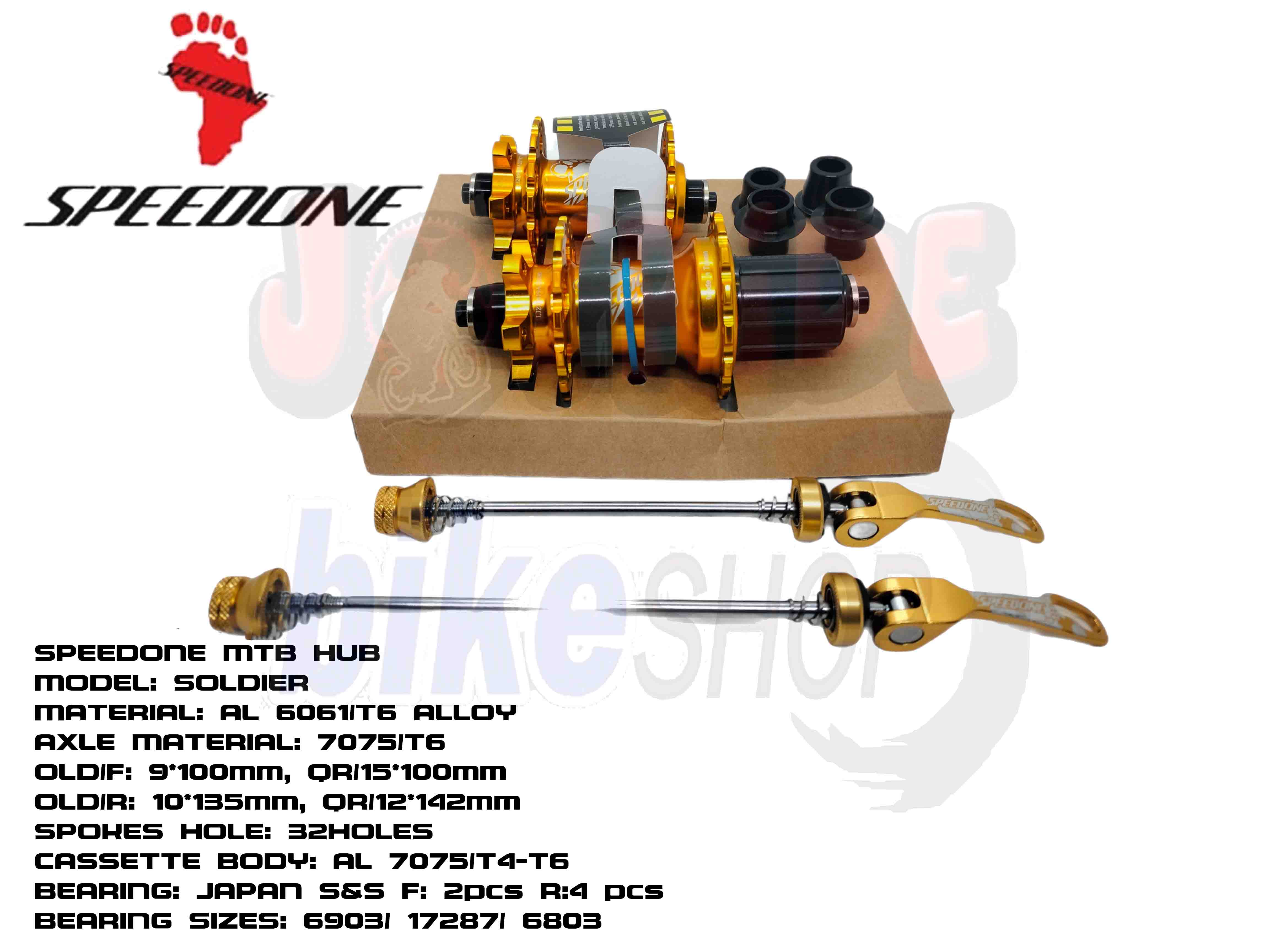 SPEEDONE SOLDIER HUB PAWLS (MOUNTAIN BIKE) (NON-BOOST) Lazada PH