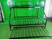 r type double deck with pull out bed frame only queen size / cash on delivery only !!!