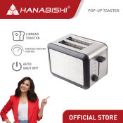 Hanabishi Pop-up Toaster HPOP30SS