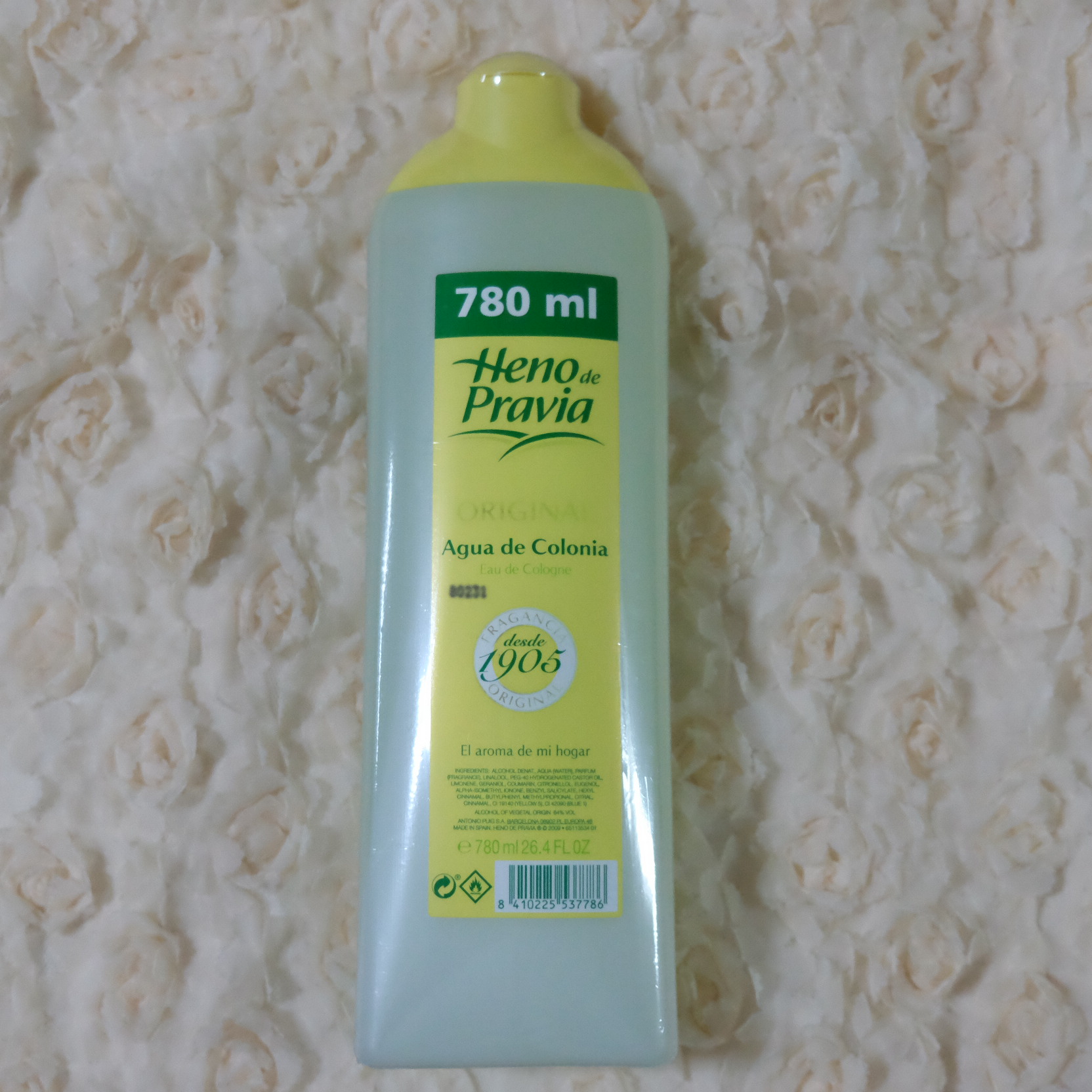 heno de pravia eau de toilette 780 ml