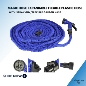 Magic Hose 75ft Expandable Flexible Garden Hose with Spray Gun