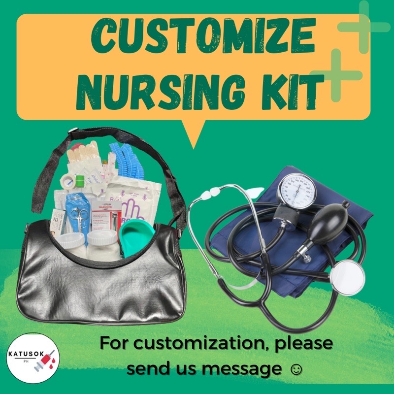 MEDhouse/ Nursing kit complete set/ Nursing kit ob bag phn kit/ Nursing kit  for students/ Nursing kit Nursing kit box