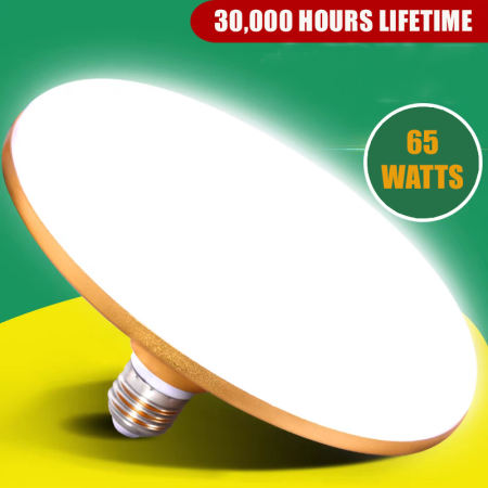 Ufo Flying Saucer Led E27 screw bulb light for room led lights for house ceiling 12watts 15watts 20watts 30watts 40watts 50watts 65watts Ceiling Light Lamp