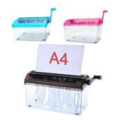 Mini Desktop Hand Paper Shredder