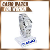 Casio Women's Silver Stainless Steel Automatic Watch