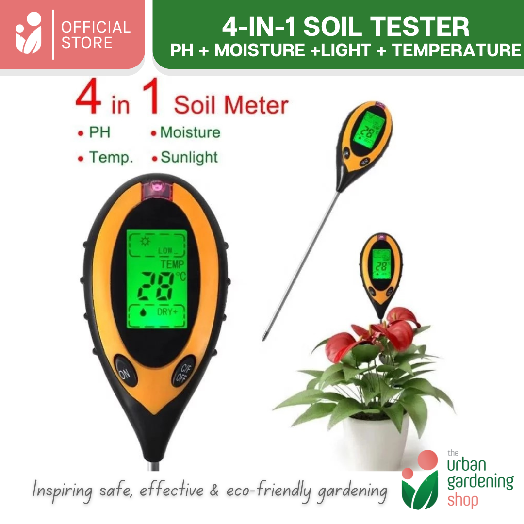Portale Soil Moisture Sensor Monitor Plants Moist Testing Tool Soil