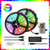 Waterproof RGB LED Strip Light with Remote Control - 5m/10m