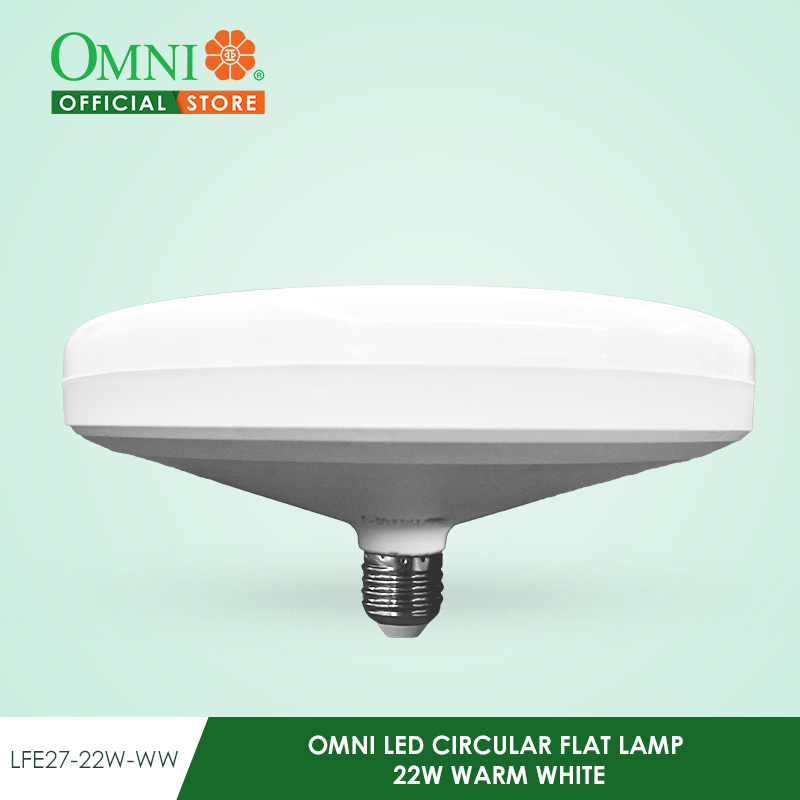 OMNI LED Circular Flat Lamp 22W Daylight LFE27 22W DL Lazada PH