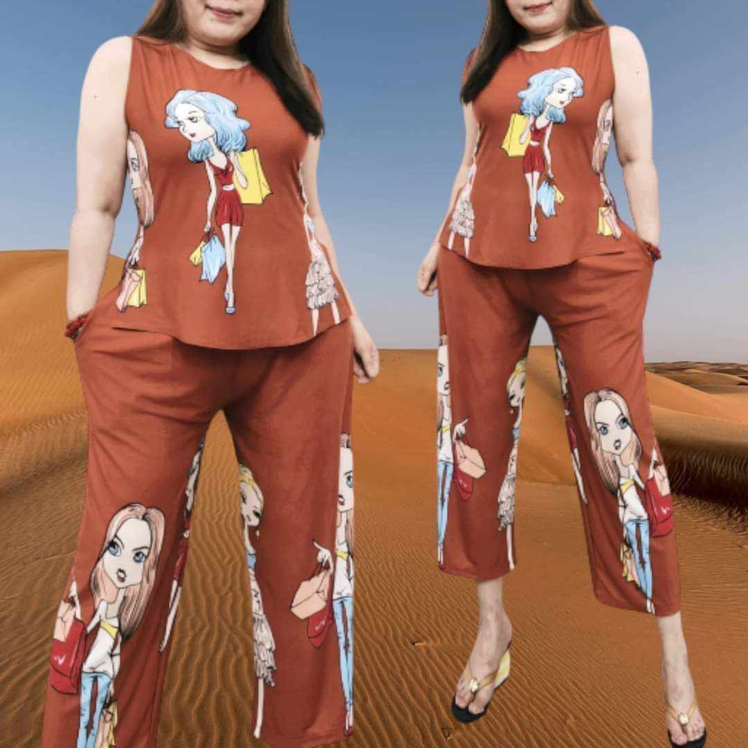3PCS ASSORTED ANNA TERNO SQUAREPANTS FIT UP TO 3XL