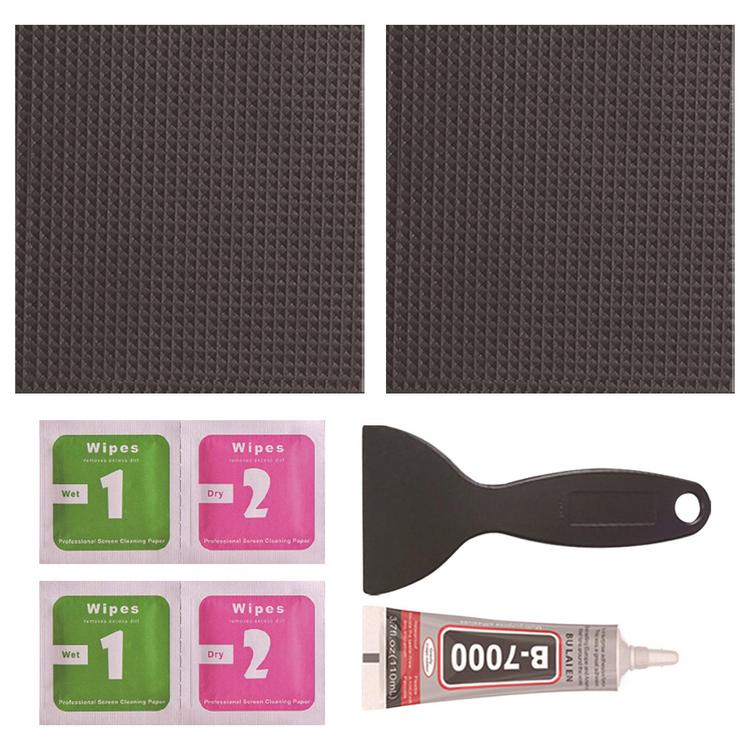 Trampoline Patch Repair Kit 4 x 4 inch Square Glue On Patches