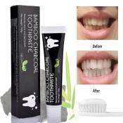 CiCi Mart Organic Bamboo Charcoal White Toothpaste 105g